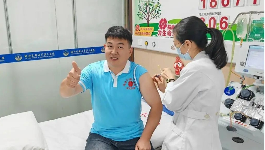 邯郸李建辉，为11岁白血病男孩捐献造血干细胞