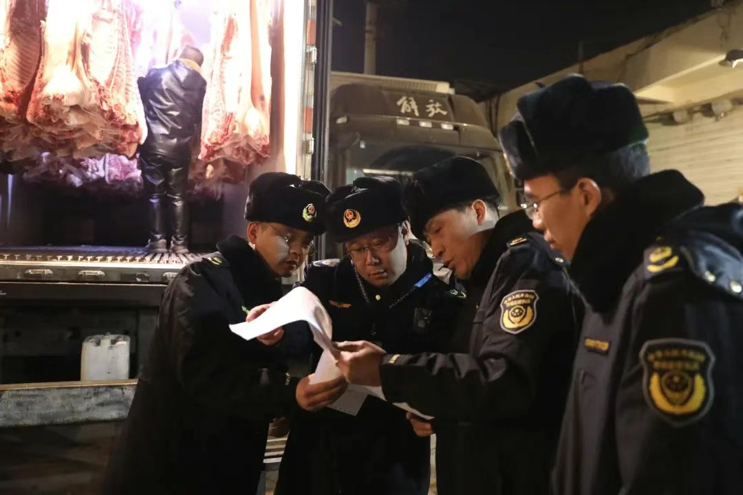 河北开展生鲜肉品“夜查”行动